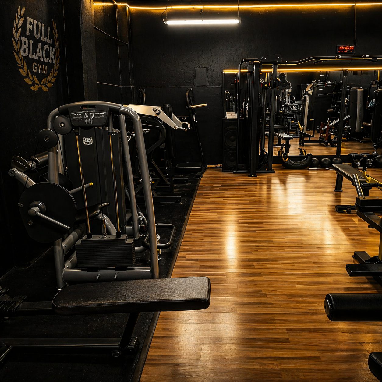 Área Funcional – Full Black Gym